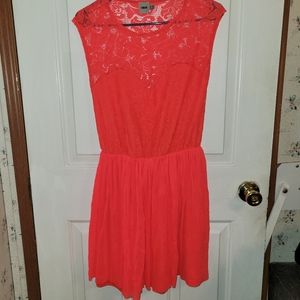 ASOS Lace and Mesh Dress